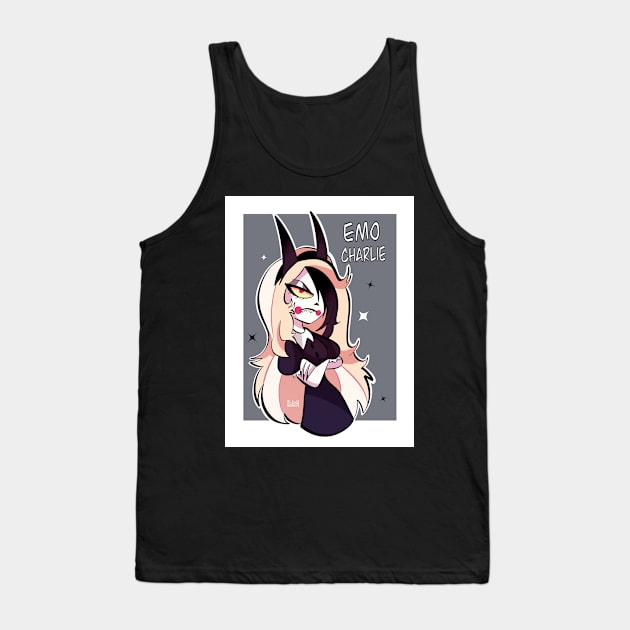 Emo Charlie Tank Top by Klaudiapasqui 96